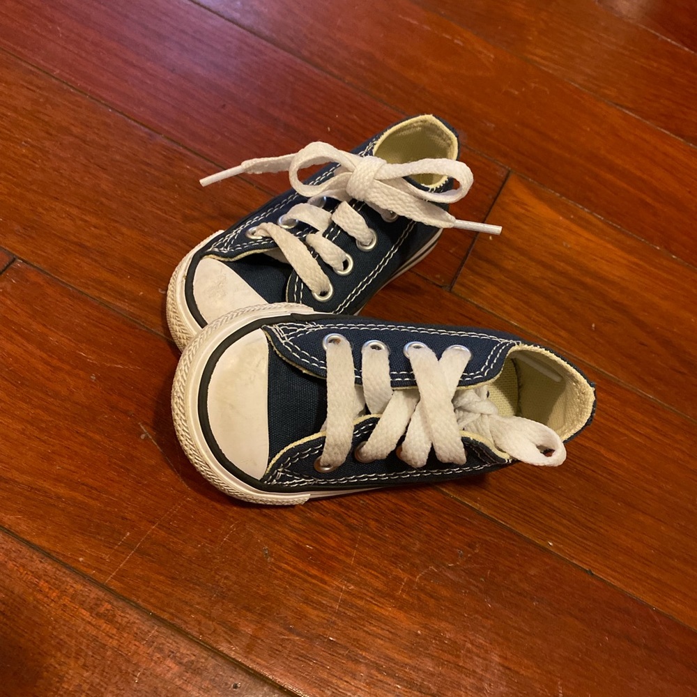 Blue Converse